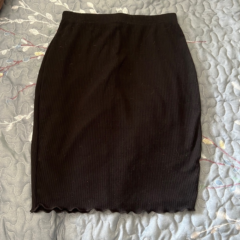 Classic Black Mini Skirt